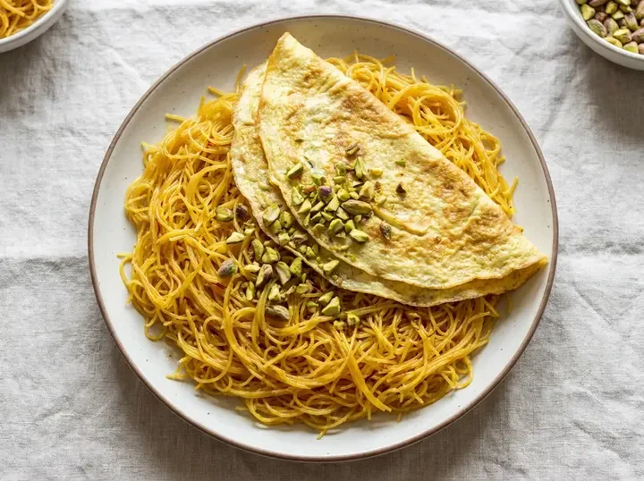 Saffron balaleet