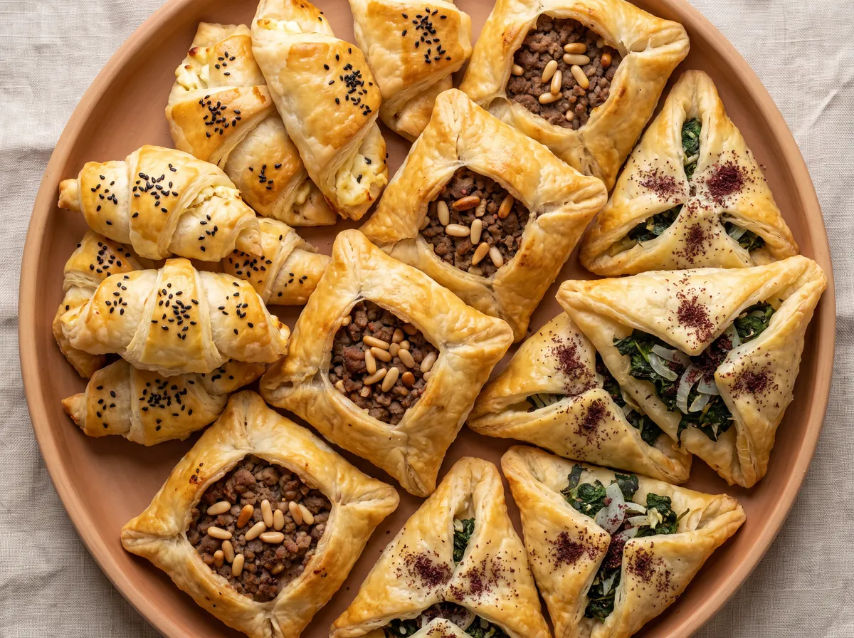 معجنات هشة بحشوات متنوّعة
