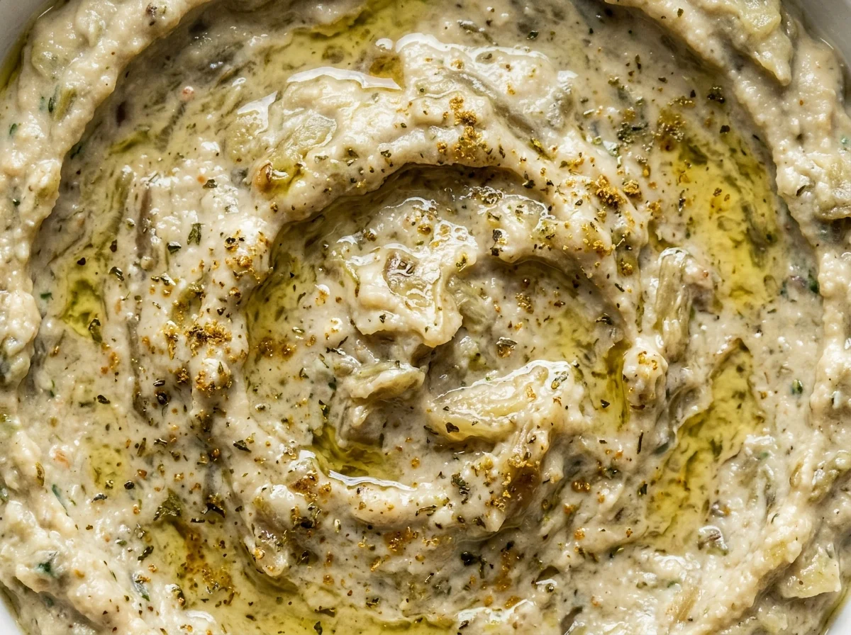 بابا غنوج بالزبادي