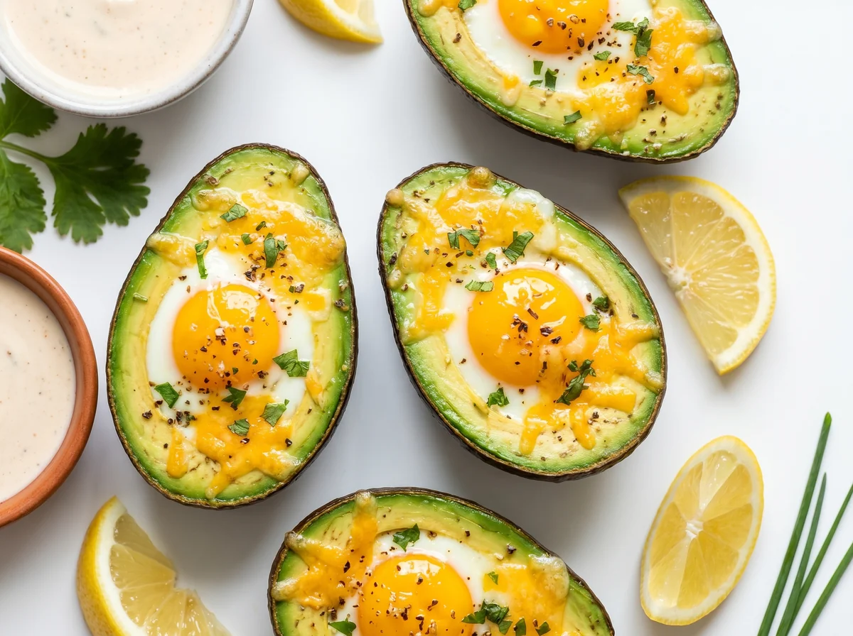 Baked Egg Avocado Boats