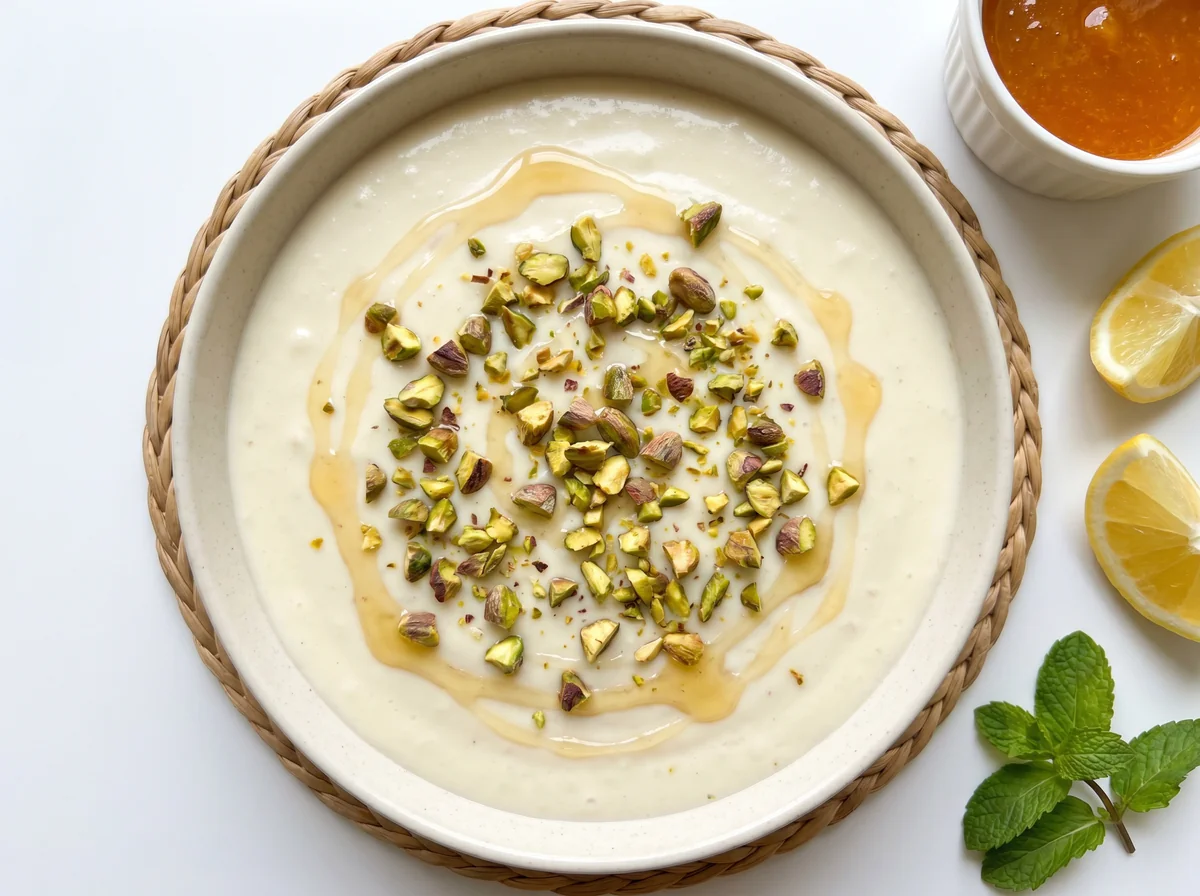 Balouza (Levantine Starch Pudding)