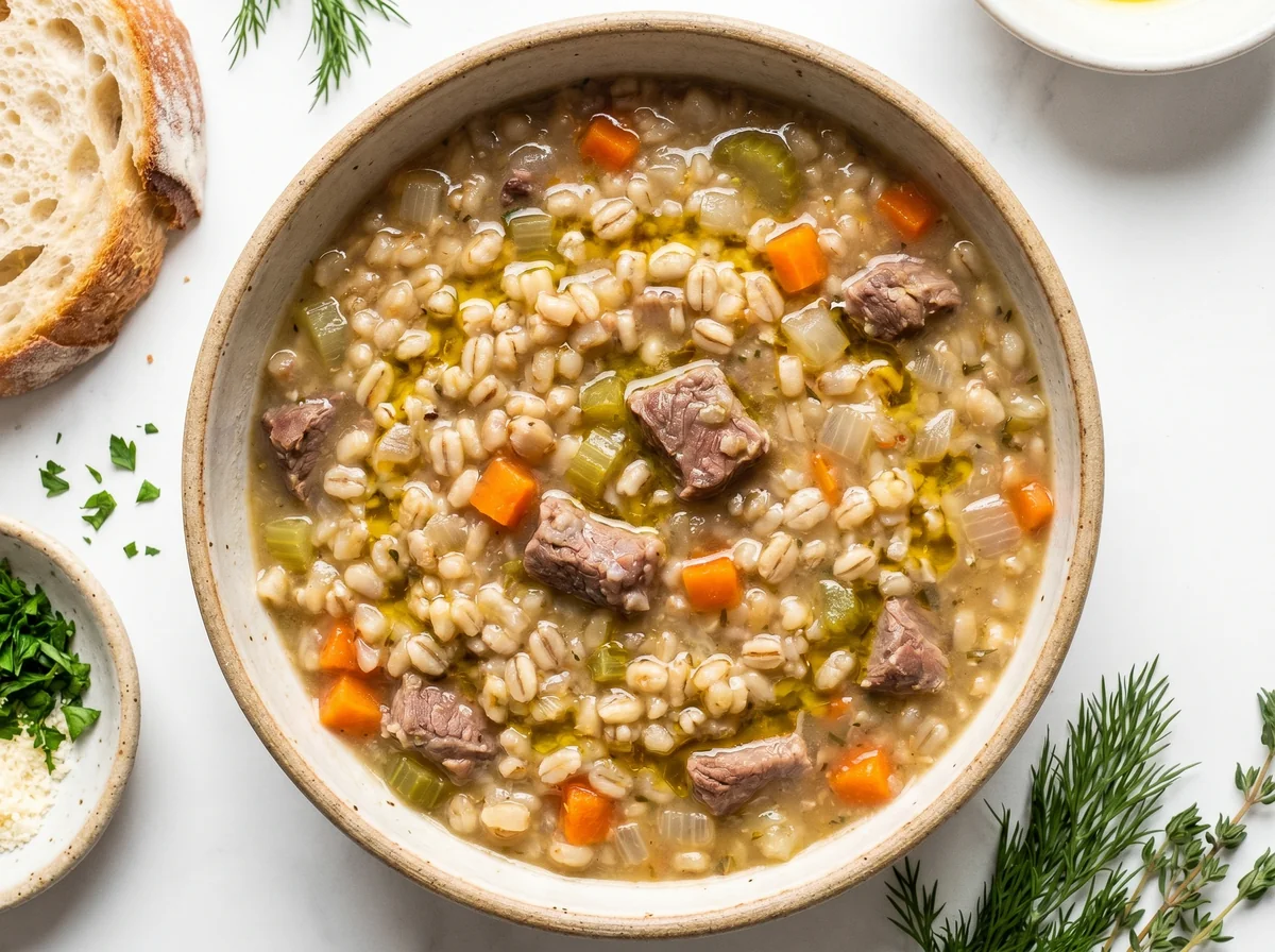 Barley Soup (Gulf Ramadan Style)