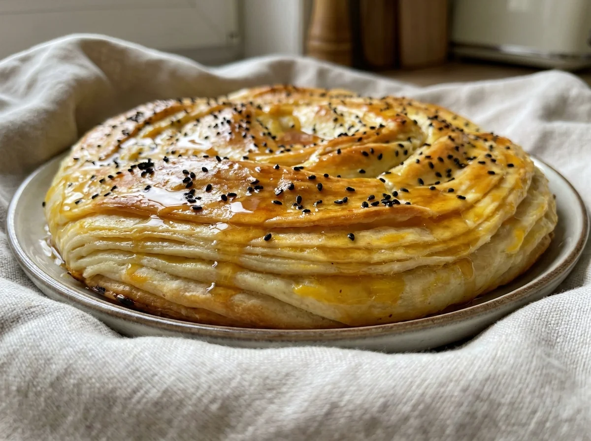 Bint Al-Sahn (Yemeni Layered Honey Pastry)