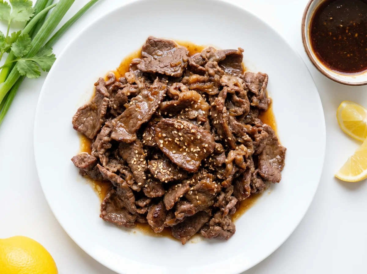 Korean Bulgogi Beef Patties