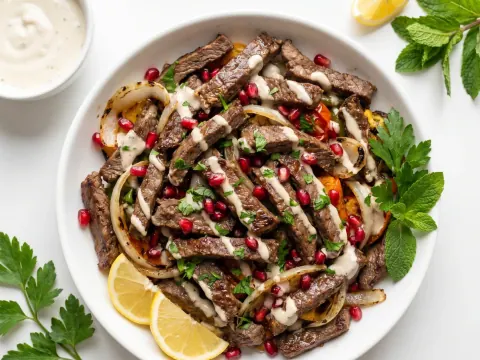 شاورما اللحم