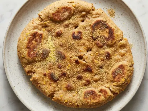 خبز البتاو الصعيديّ بالذرة والحلبة