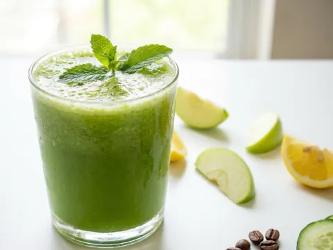 عصير الكرفس الأخضر