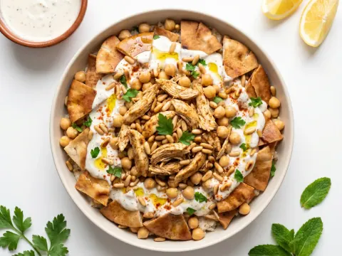فتّة الدجاج