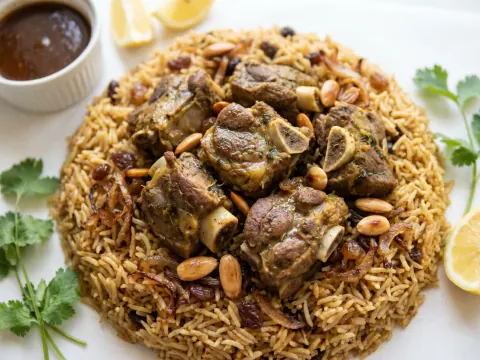 مجبوس لحم خليجيّ