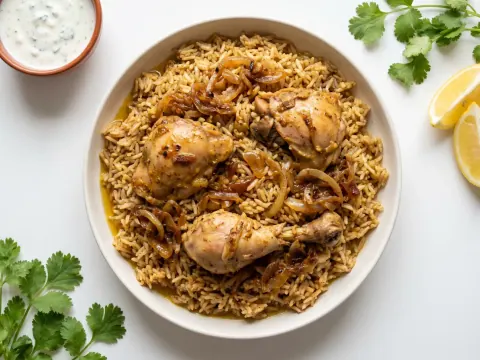 مضغوط دجاج خليجيّ