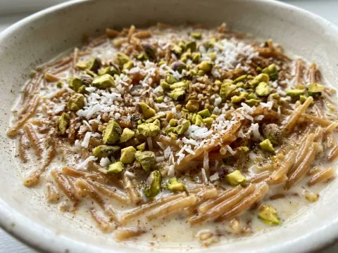 حلى الشعيريّة بالحليب