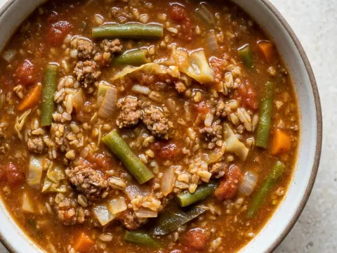 شوربة الحبوب المشكّلة اليمنيّة
