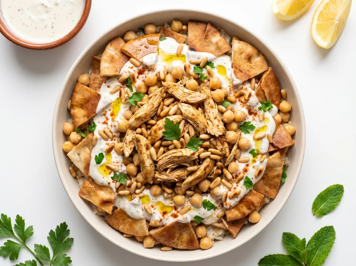 فتّة الدجاج