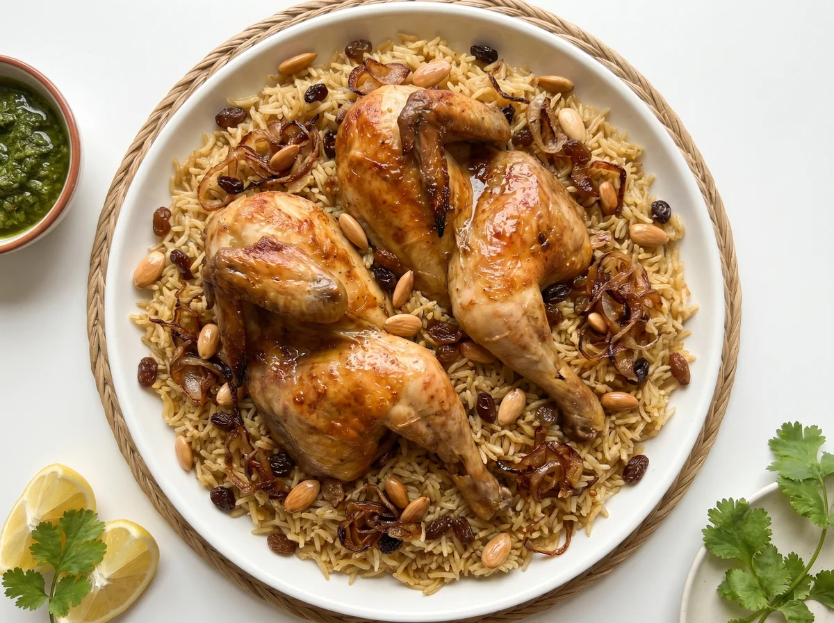 مندي دجاج بالبسمتي