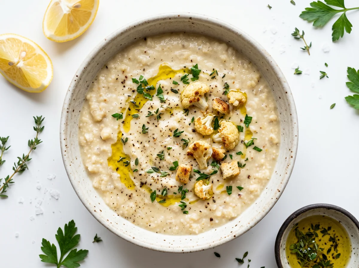 Creamy Cauliflower Soup — Low Dairy, No Roasting (Renal-Friendly)