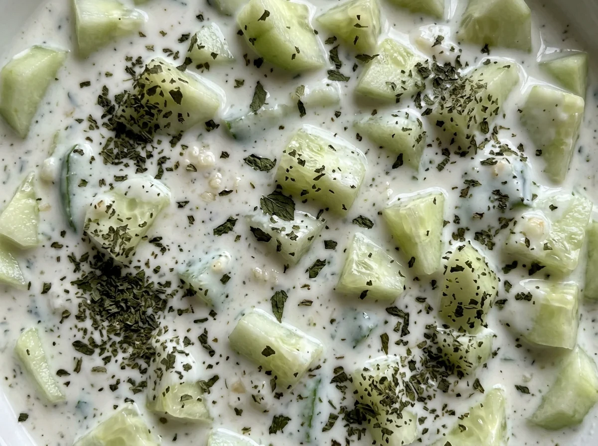 Yogurt Cucumber Salad