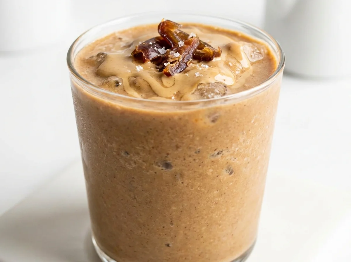 Date Coffee Tahini Shake
