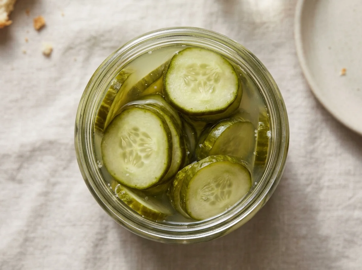 Quick Pickled Cucumbers