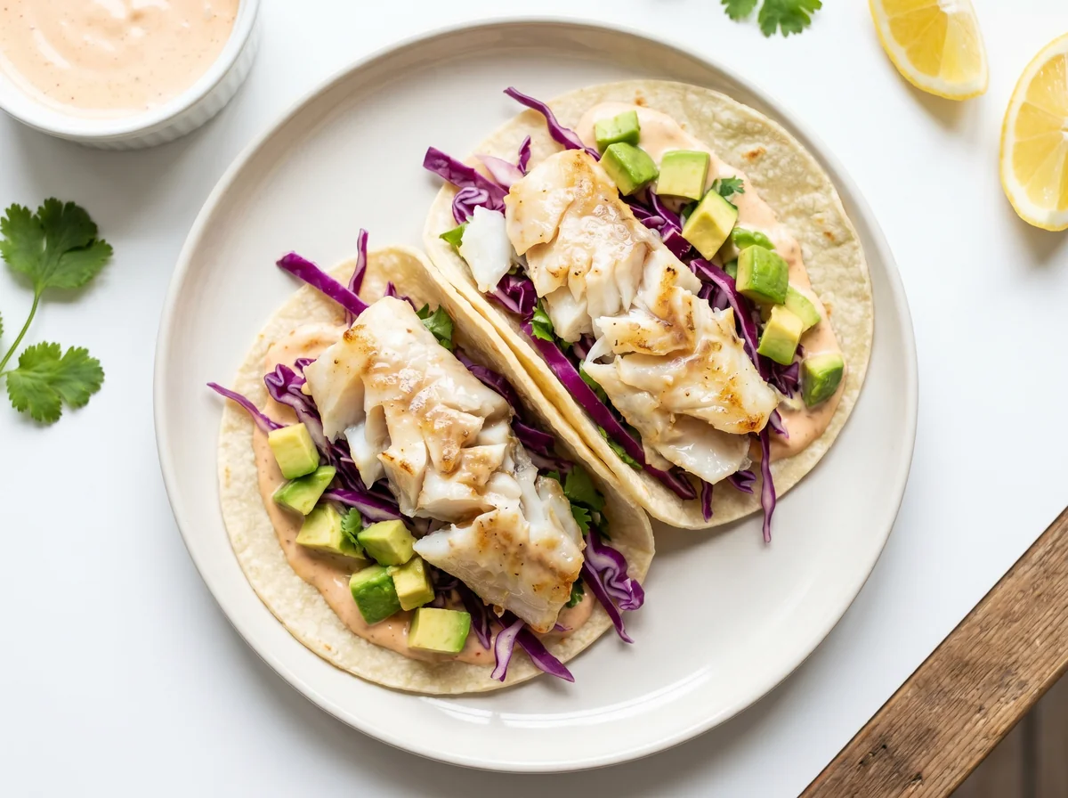Fish Tacos with Avocado