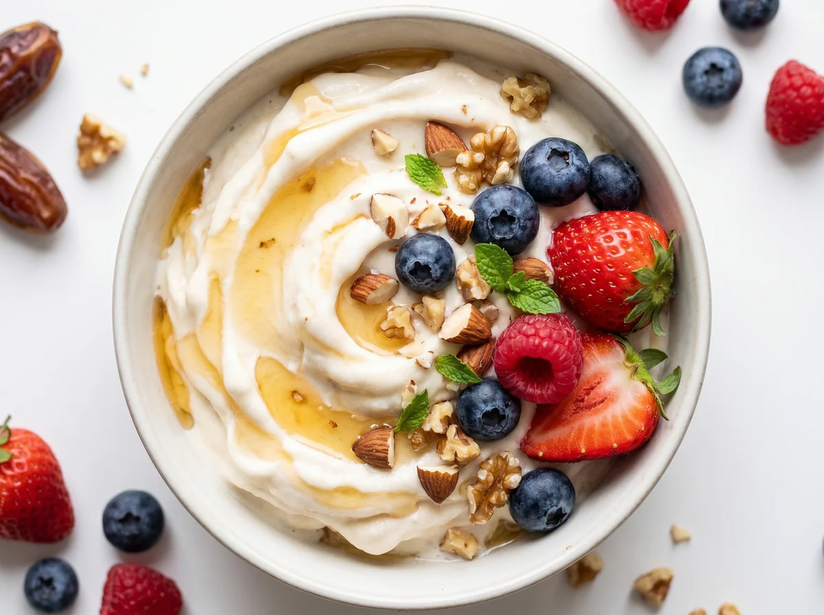 frozen-yogurt-berry-honey