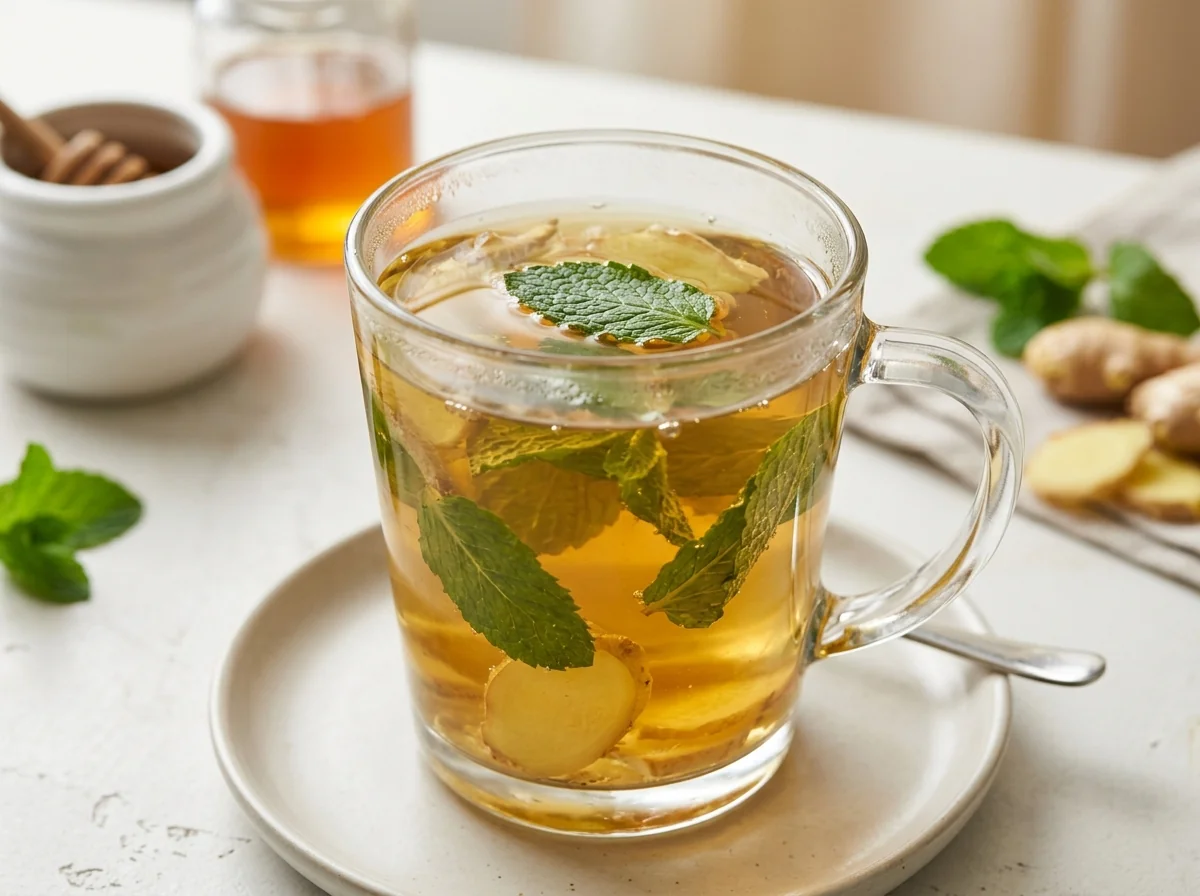 Ginger Mint Tea