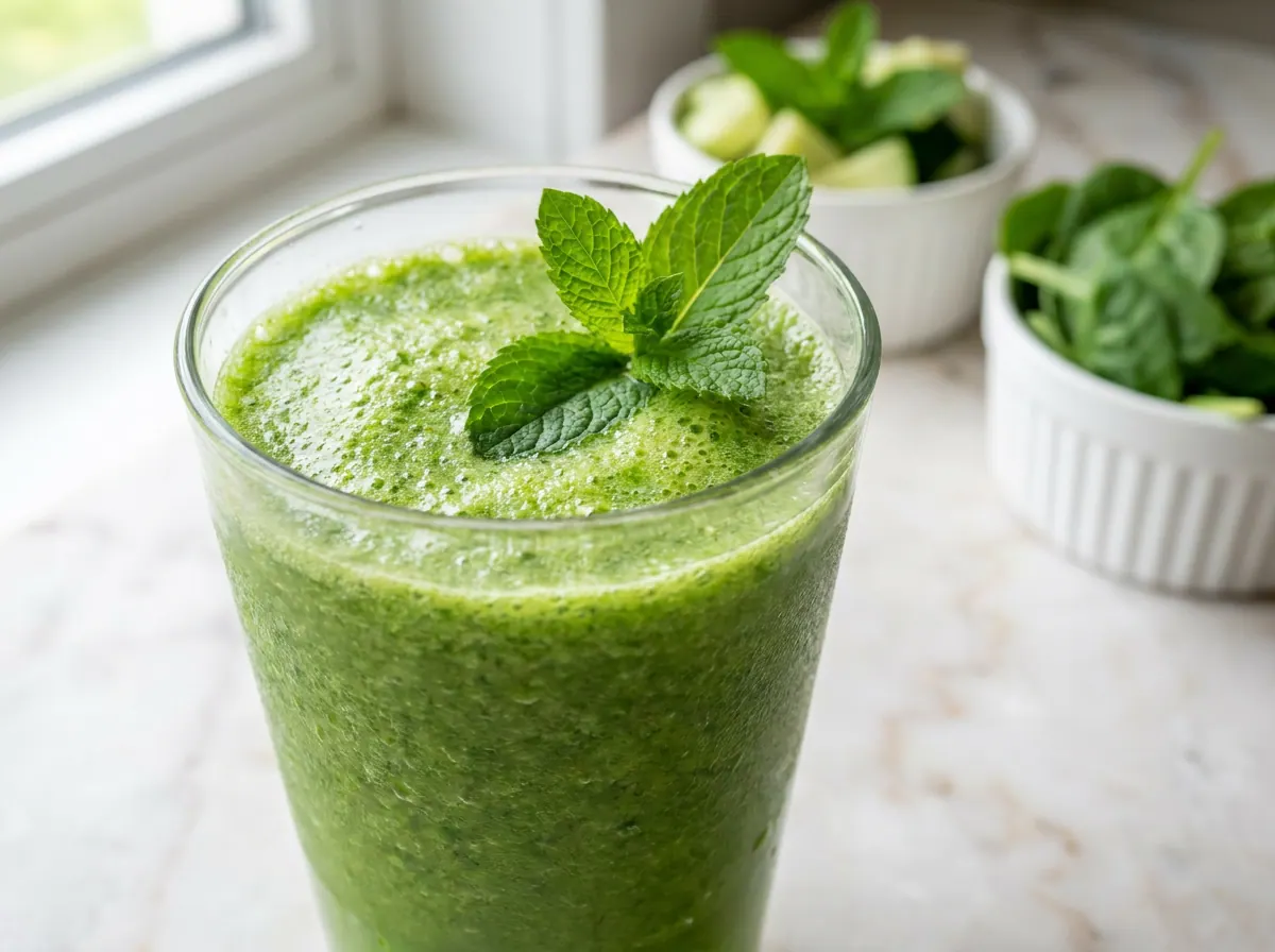 Healthy Green Detox Smoothie