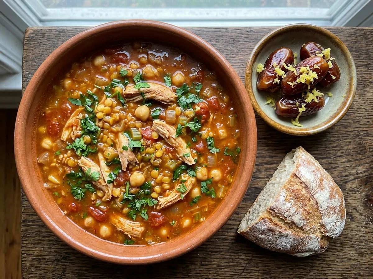 Moroccan Chicken Harira
