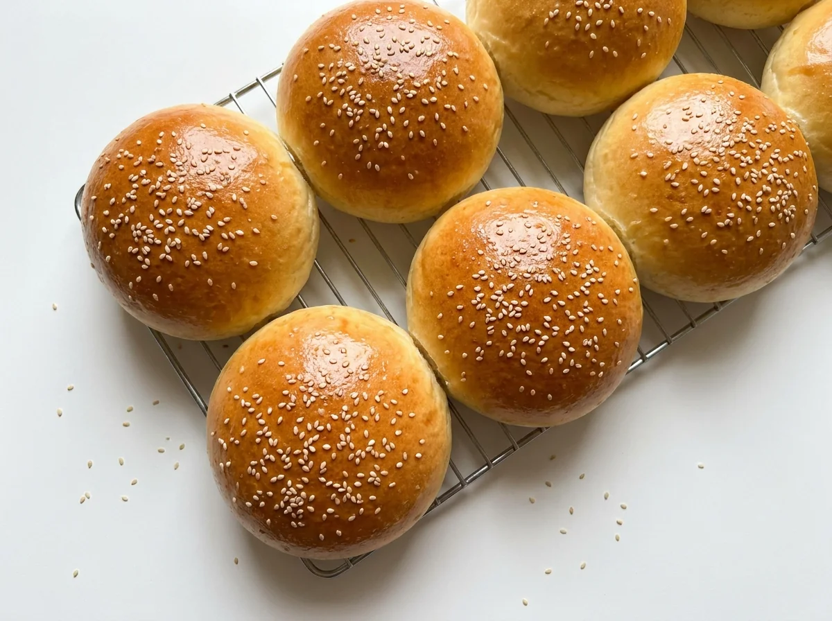 Soft Homemade Burger Buns