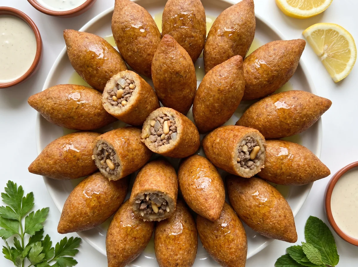 Kubbat Halab (Iraqi Rice Kibbeh)
