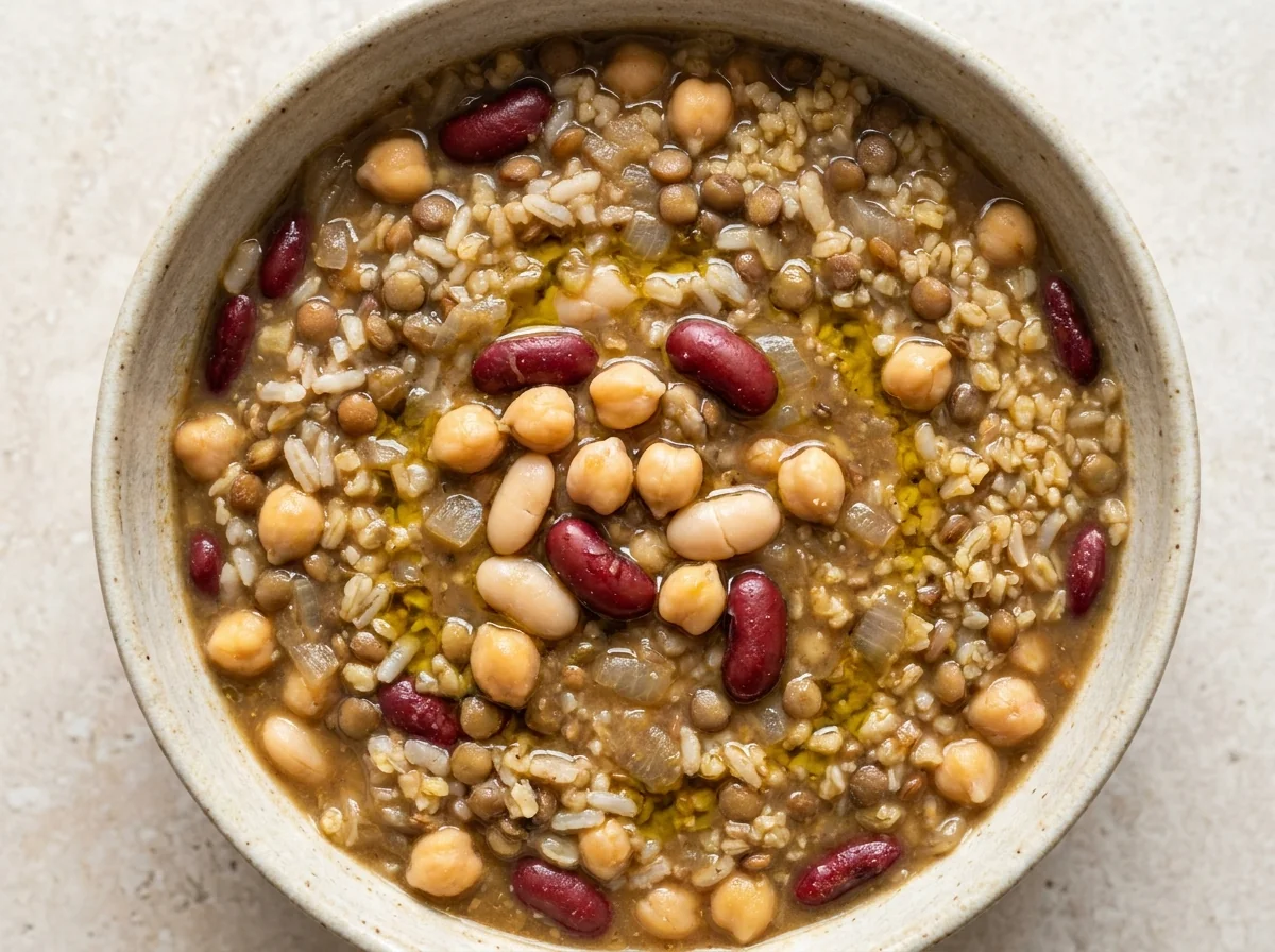 Lebanese Mixed-Bean Soup (Makhlouta)