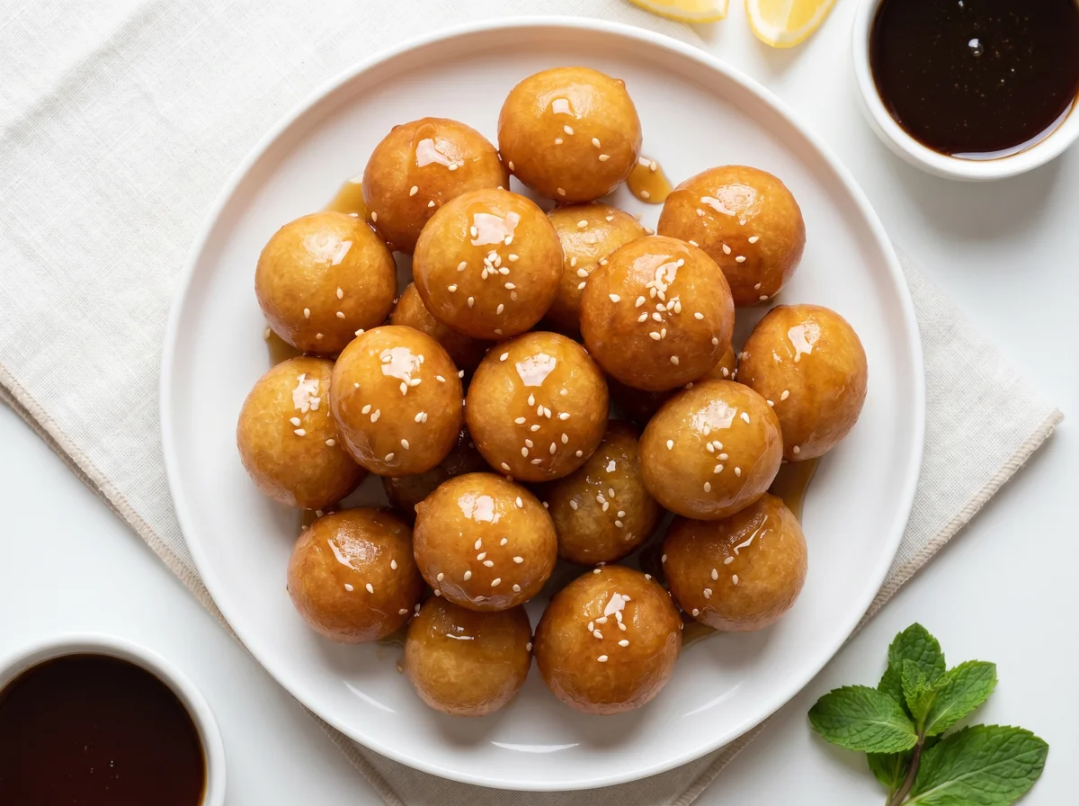 Luqaimat (Gulf Fried Dough Balls)