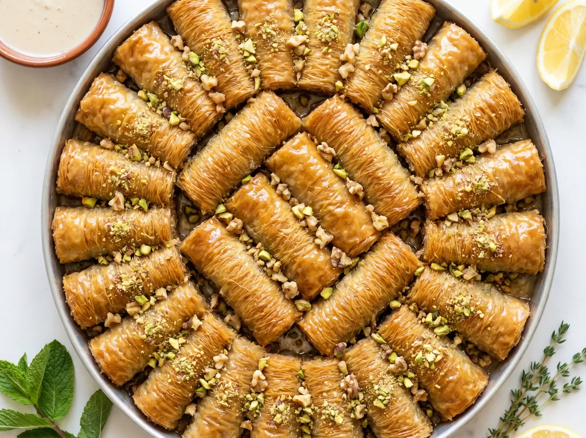 مبرومة بالفستق