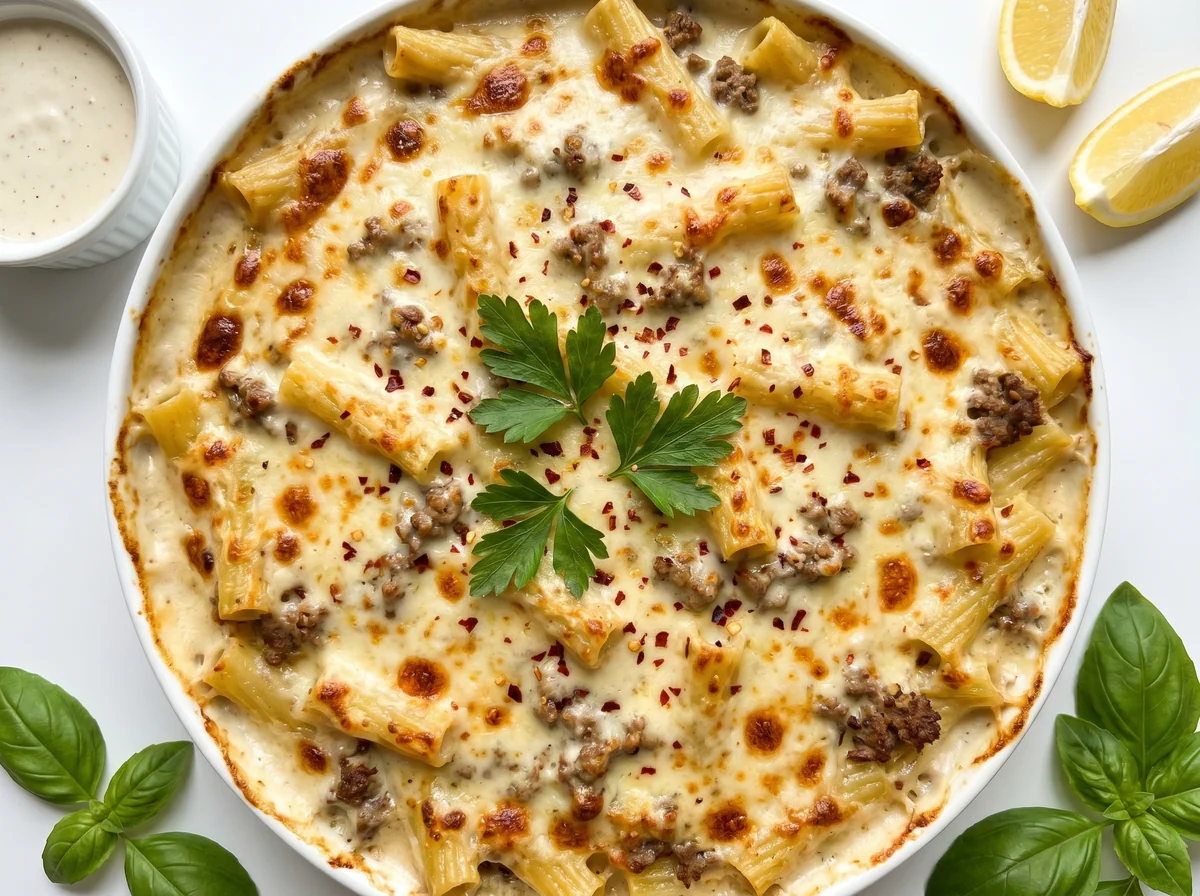 معكرونة بالبشاميل