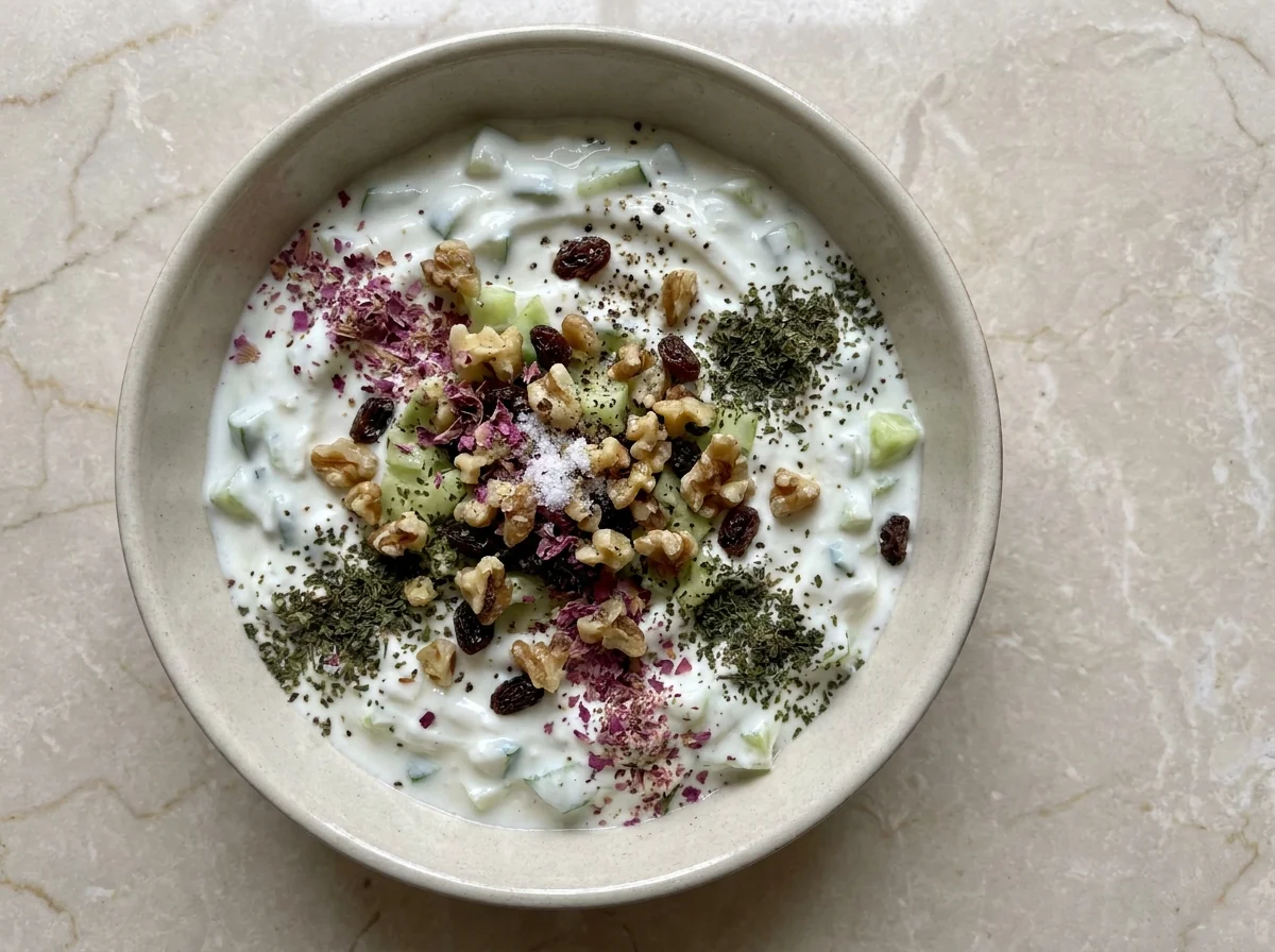 mast-o-khiar-yogurt-cucumber-walnut