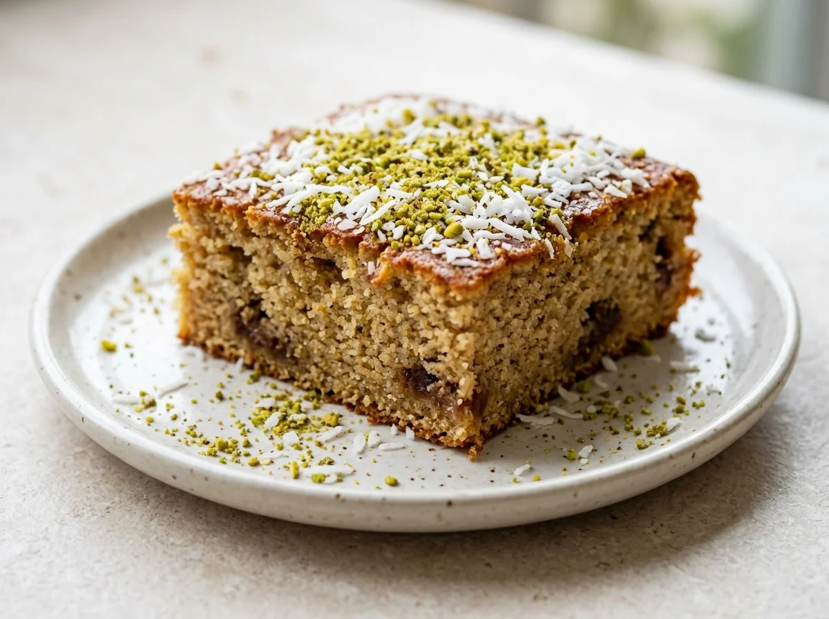 Millet and Date Cake