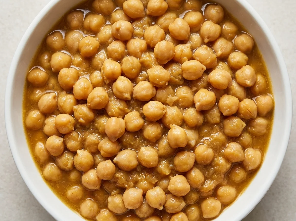 Pressure-Cooker Chickpeas