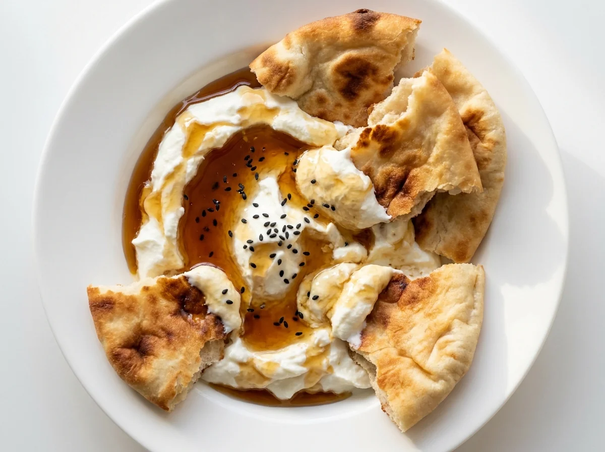 Qishta with Honey, Hijazi Style