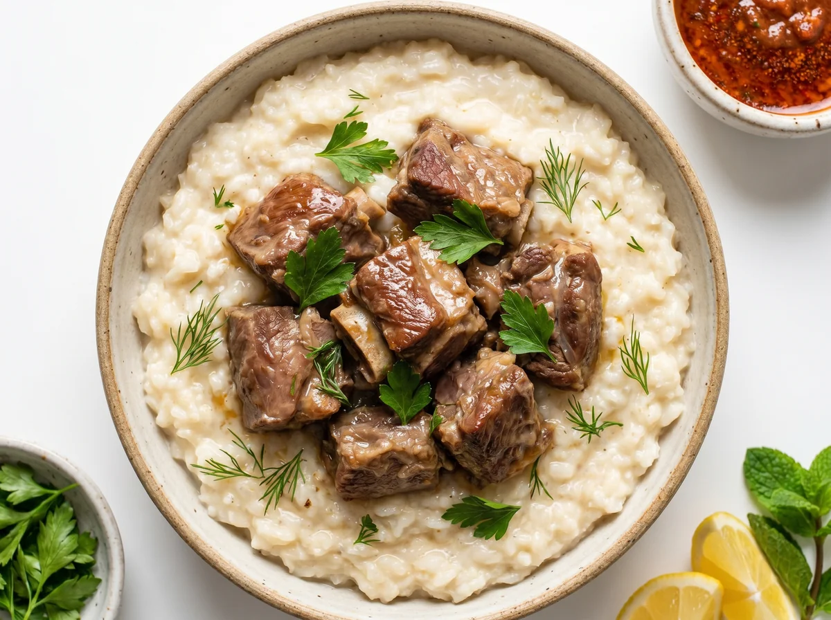 Lamb Saleeg — Creamy Milk Rice with Lamb