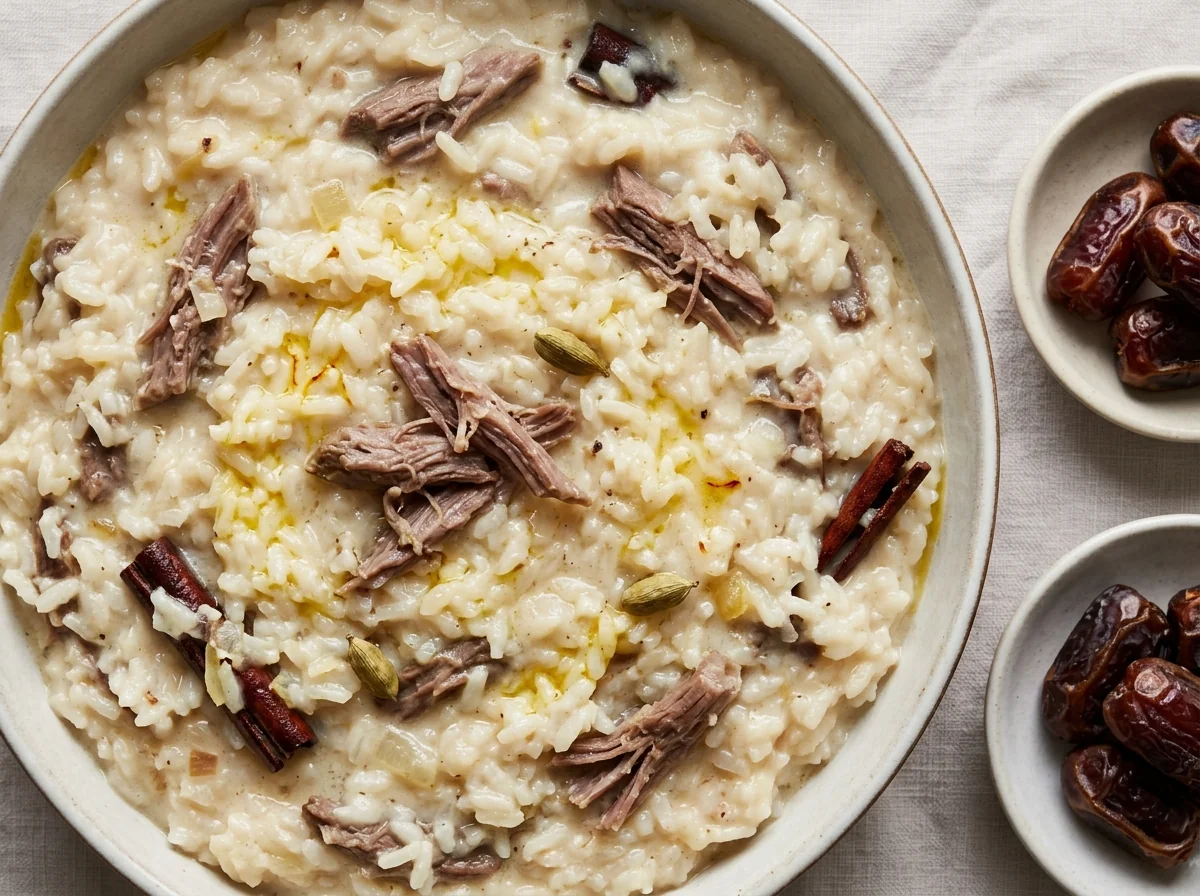 Saliq Rice with Camel Milk
