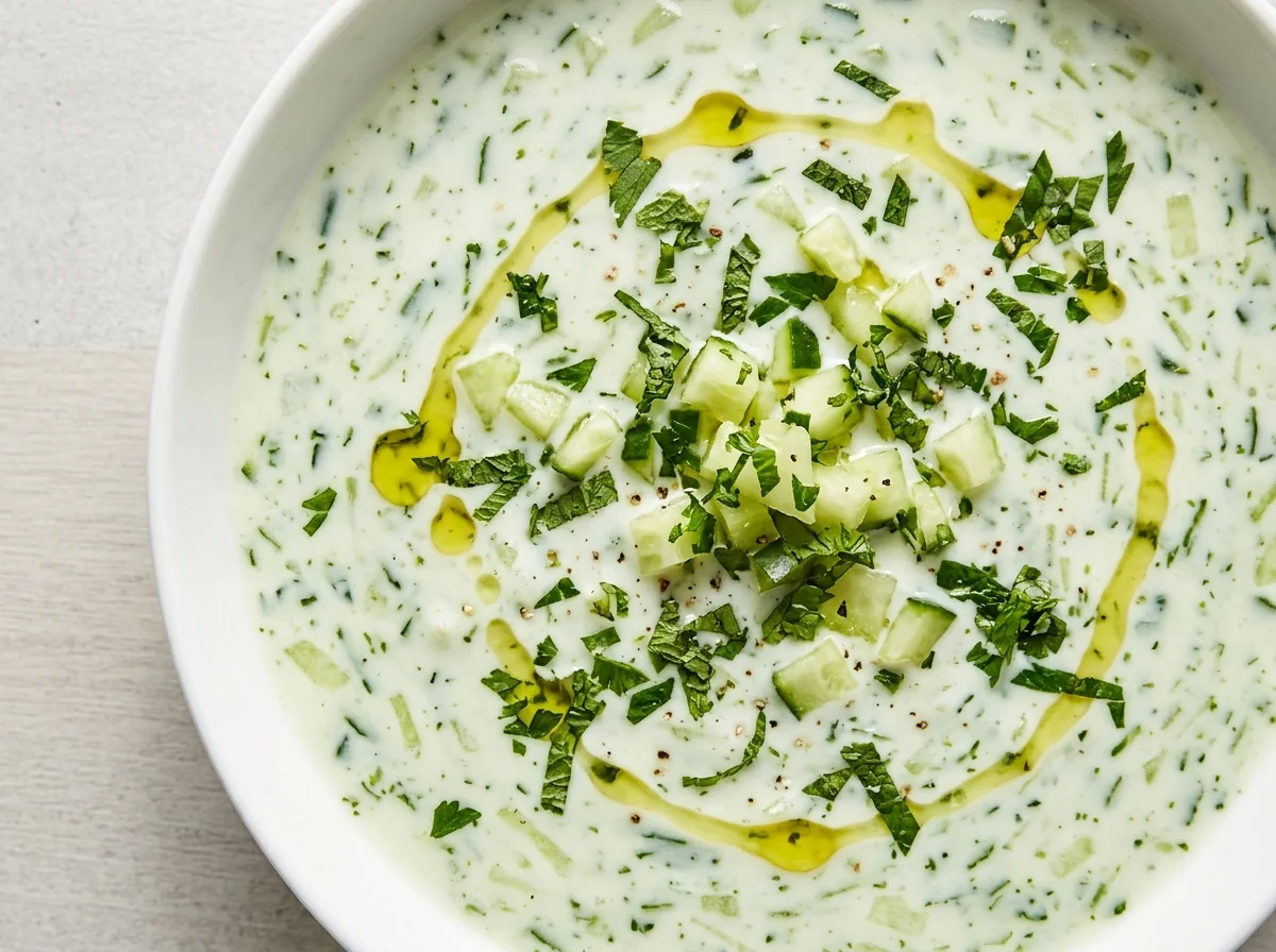 Cold Cucumber Soup