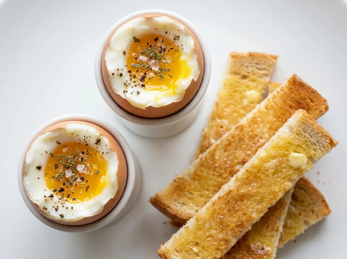 Soft-Boiled Eggs with Toast Soldiers