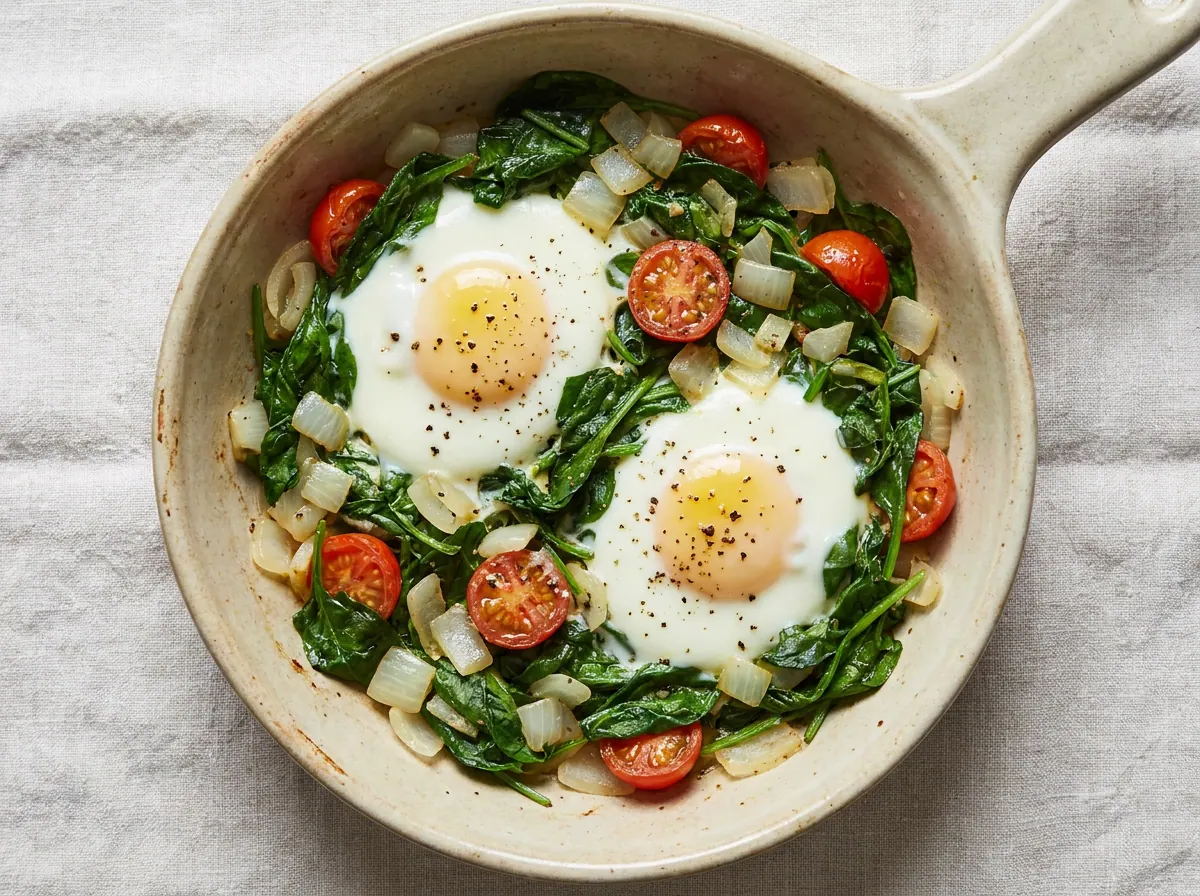 spinach-eggs-breakfast
