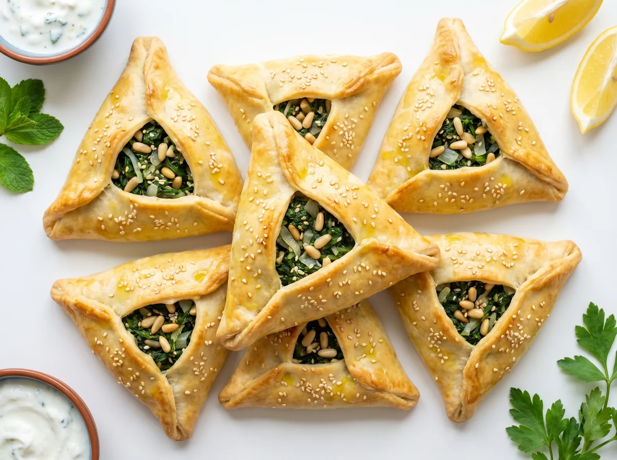Spinach Fatayer