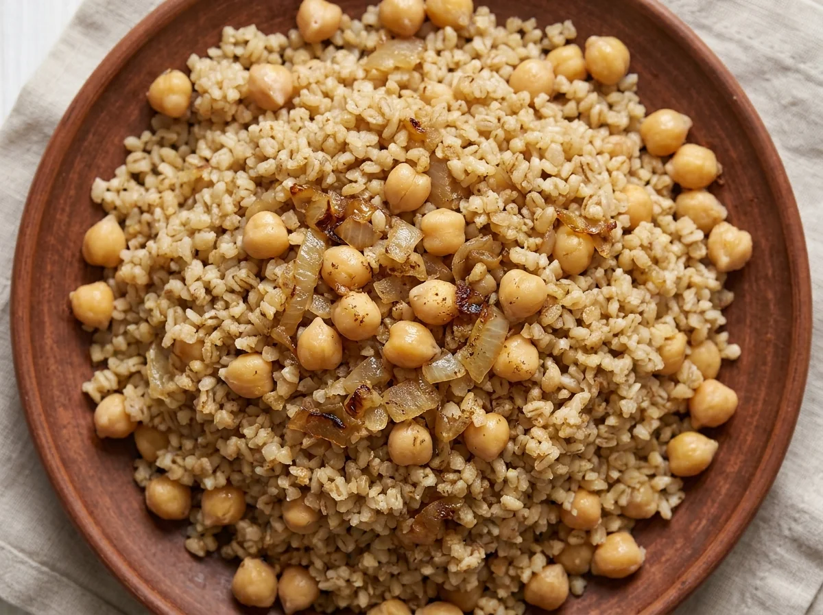 برغل بالحمّص السوريّ