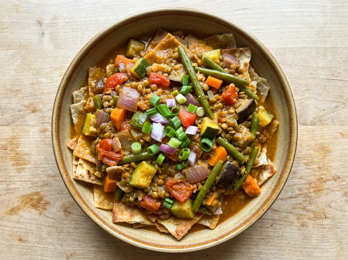 Vegetable Thareed