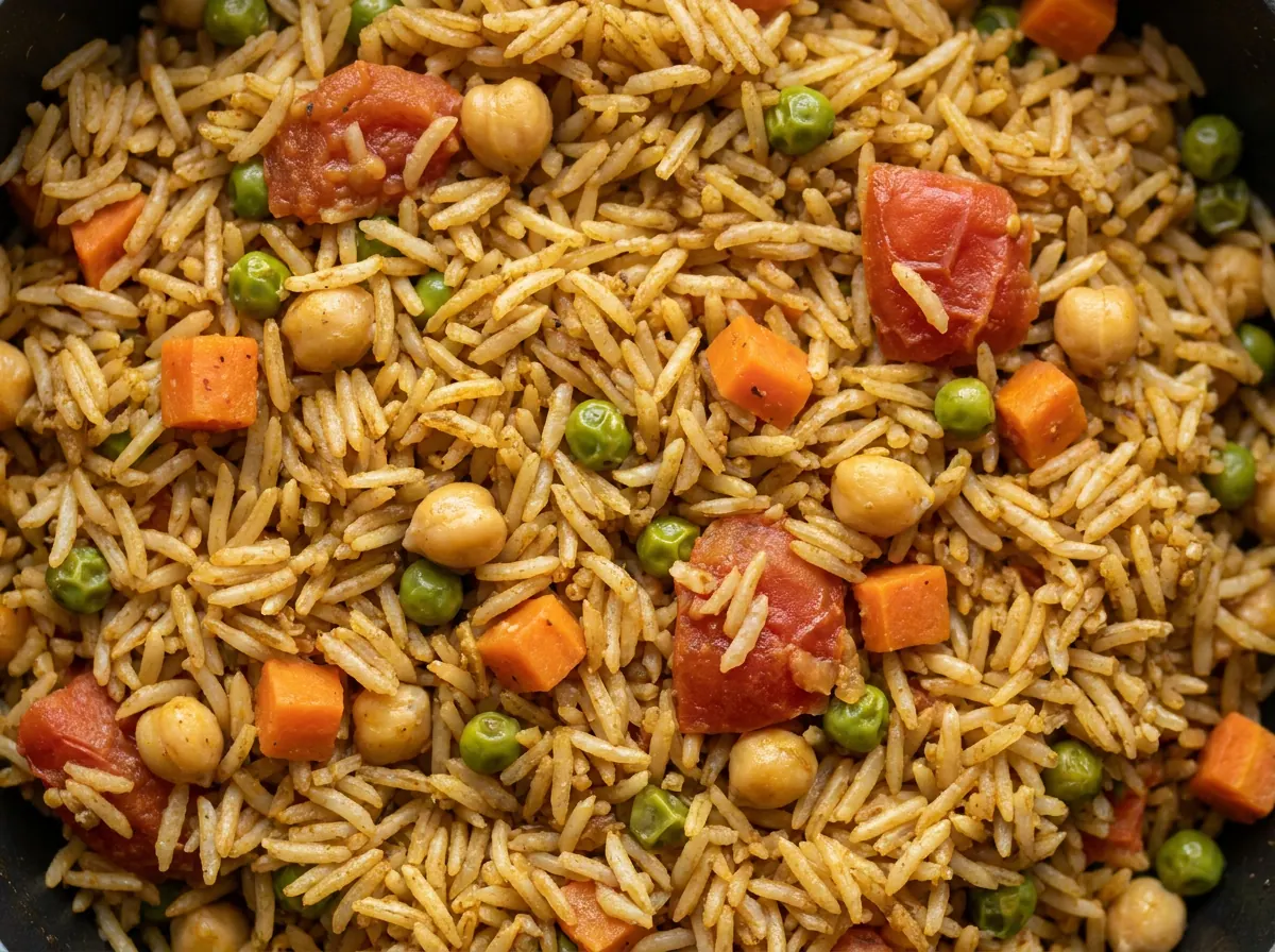 كبسة خضار نباتيّة
