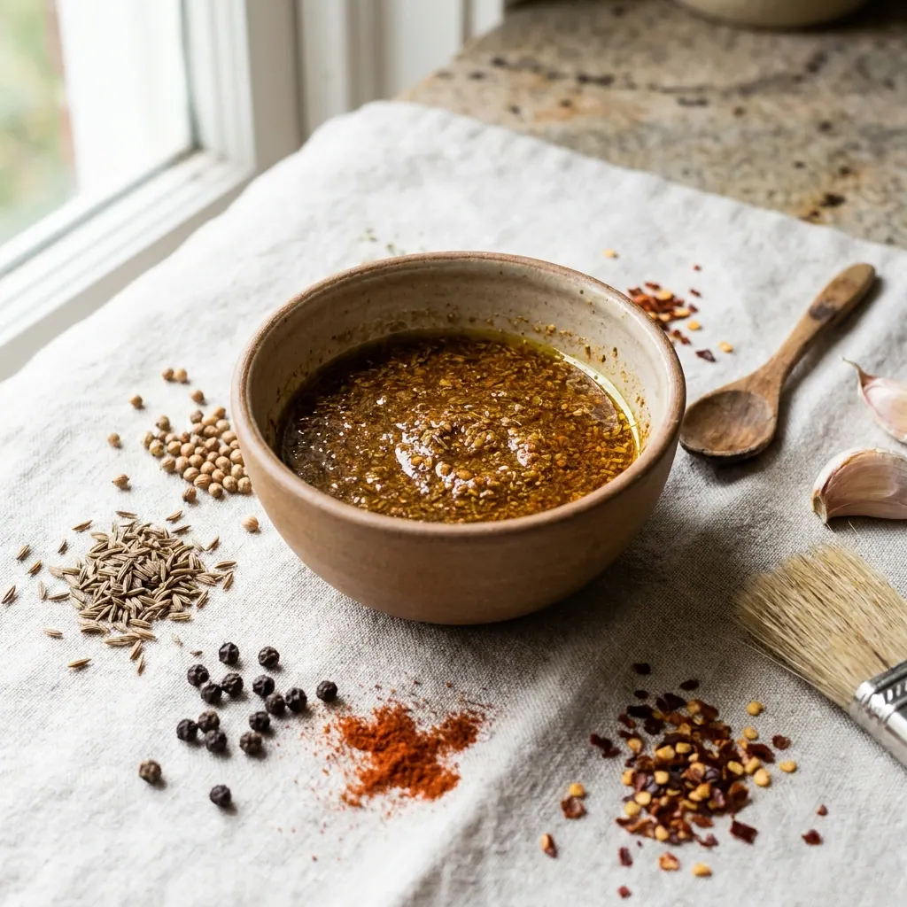 Gulf Heritage Marinade in a bowl